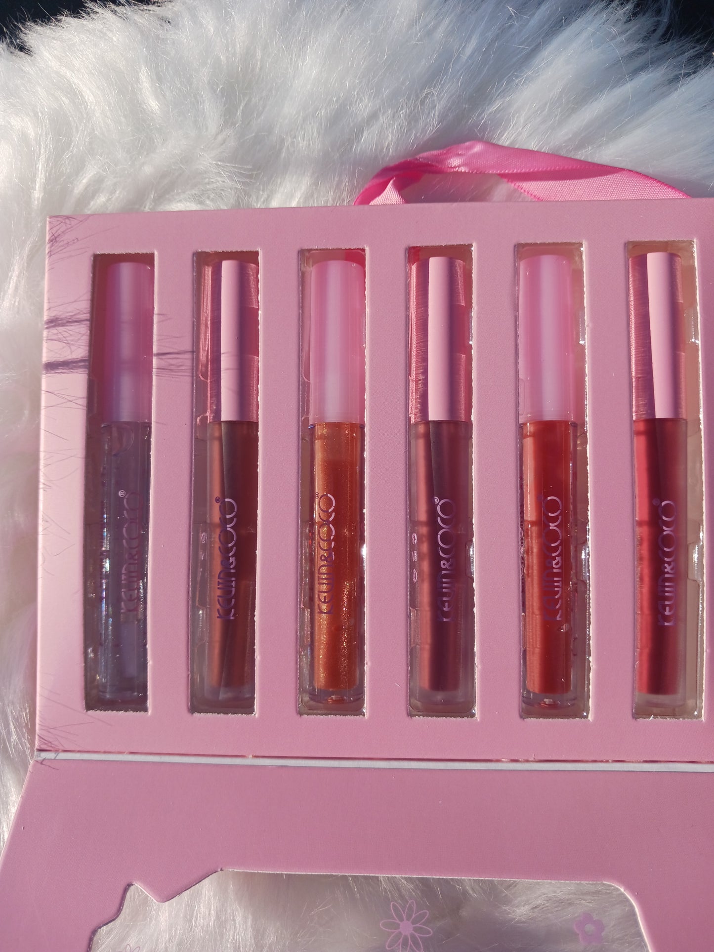 Pink Denim lip Gloss Set