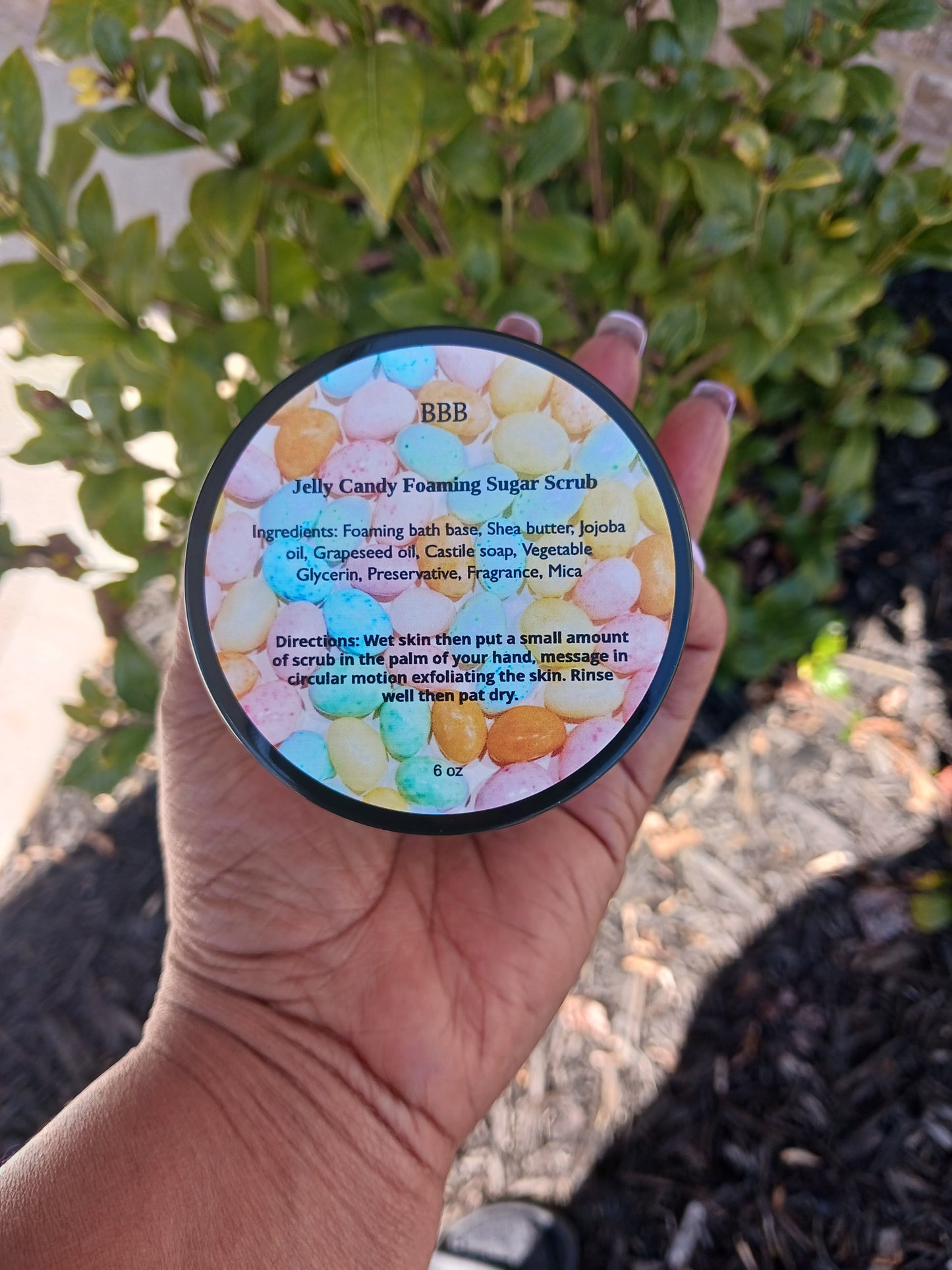 Jelly Candy Foaming Sugar Scrub