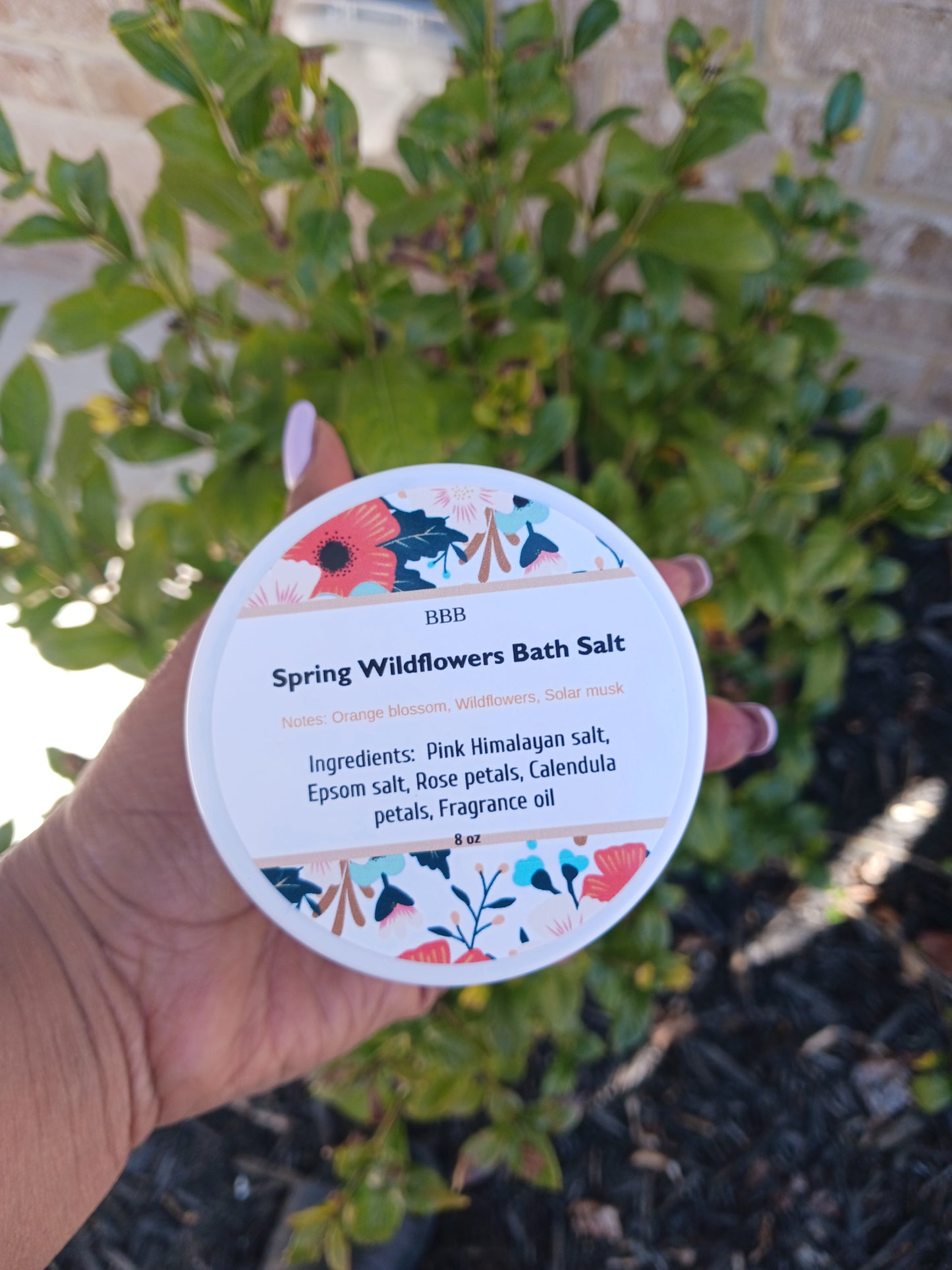 Spring Wildflower Bath Salt